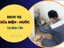 Sửa Điện Nước Bình Tân Chuyên Nghiệp