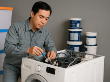 Giá Vệ Sinh Máy Giặt Quận Bình Tân