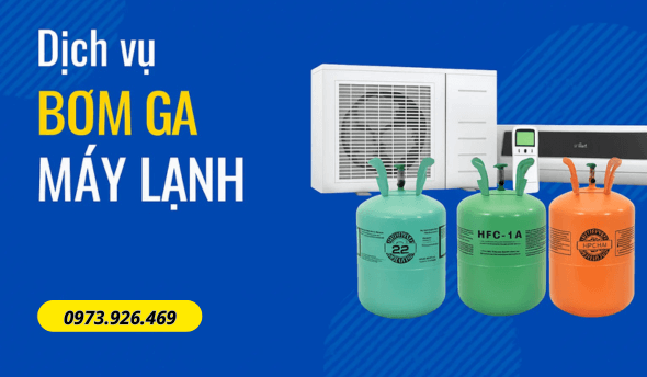 Bơm Ga Máy Lạnh