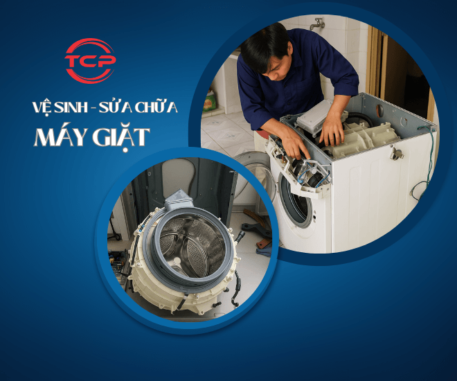Vệ sinh máy giặt