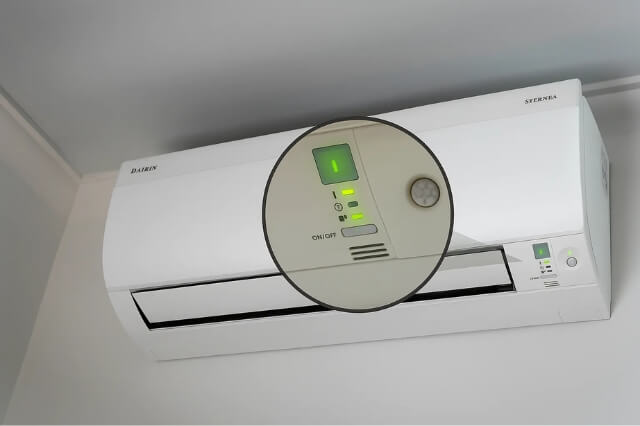 Đèn máy lạnh nhấp nháy