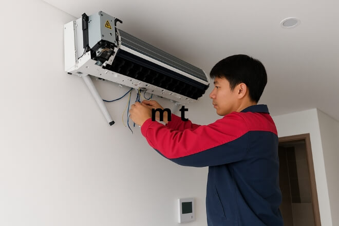 Tháo lắp máy lạnh Bình Tân