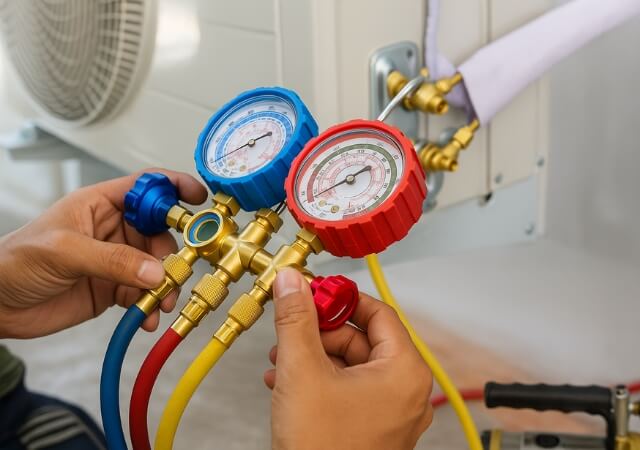 Bơm Gas máy lạnh