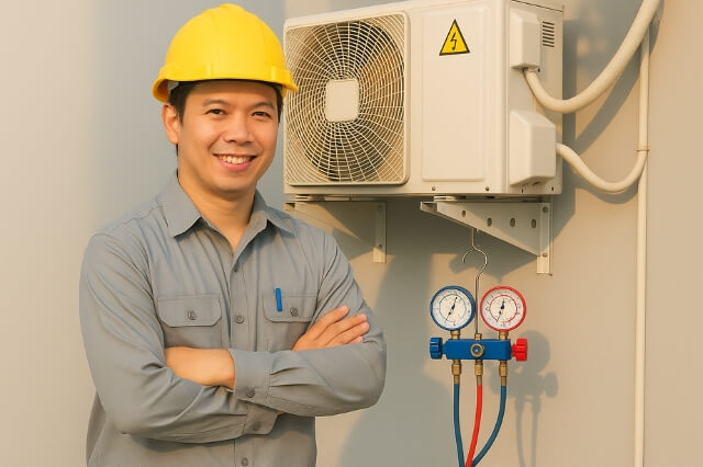 Sửa máy lạnh bình tân