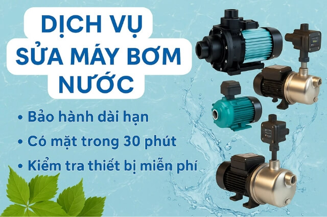 Sửa máy bơm nước