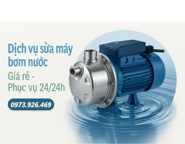 Sửa máy bơm uy tín