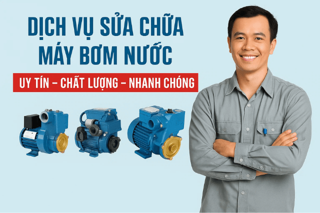Sửa máy bơm nước uy tín tại Bình Tân