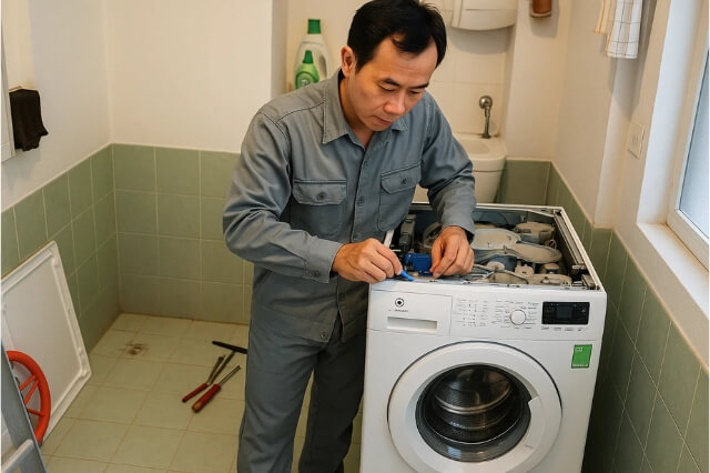 Sửa Máy Giặt Tại Phường Bình Trị Đông
