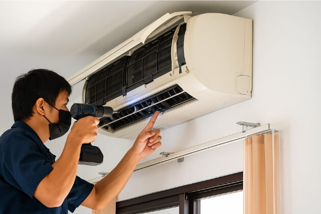 Sửa máy lạnh tại nhà quận Bình Tân