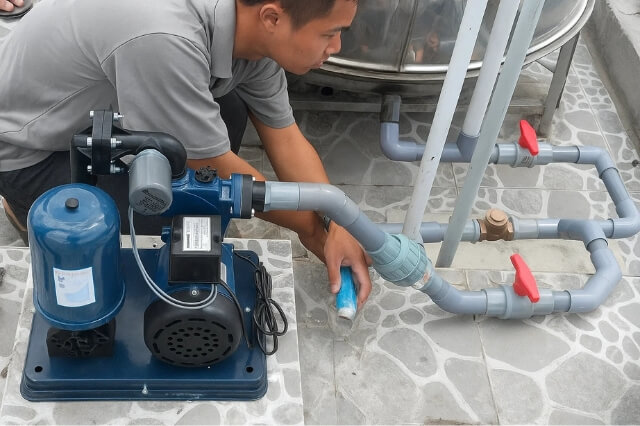 Sửa ống nước tại bình tân