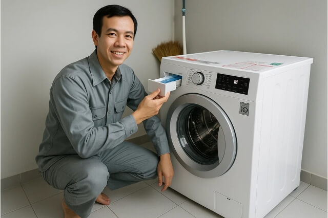 Vệ Sinh Máy Giặt Tại Quận Bình Tân