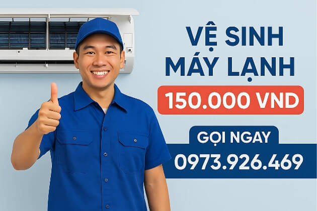 Vệ sinh máy lạnh Bình Tân