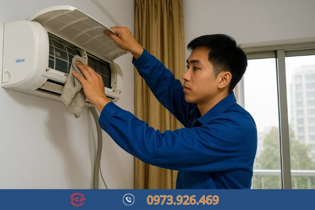 Vệ sinh máy lạnh