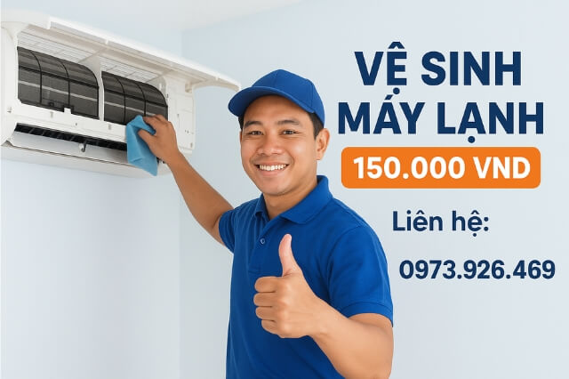 Tự vệ sinh máy lạnh tại nhà