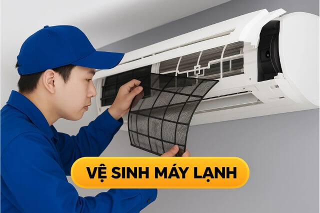 Vệ sinh máy lạnh