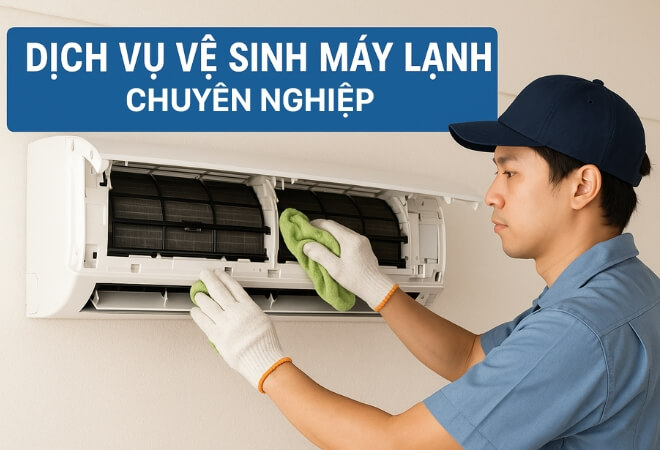 Vệ sinh máy lạnh chuyên nghiệp