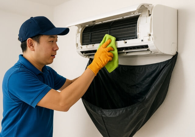 Vệ sinh máy lạnh tại Bình Tân